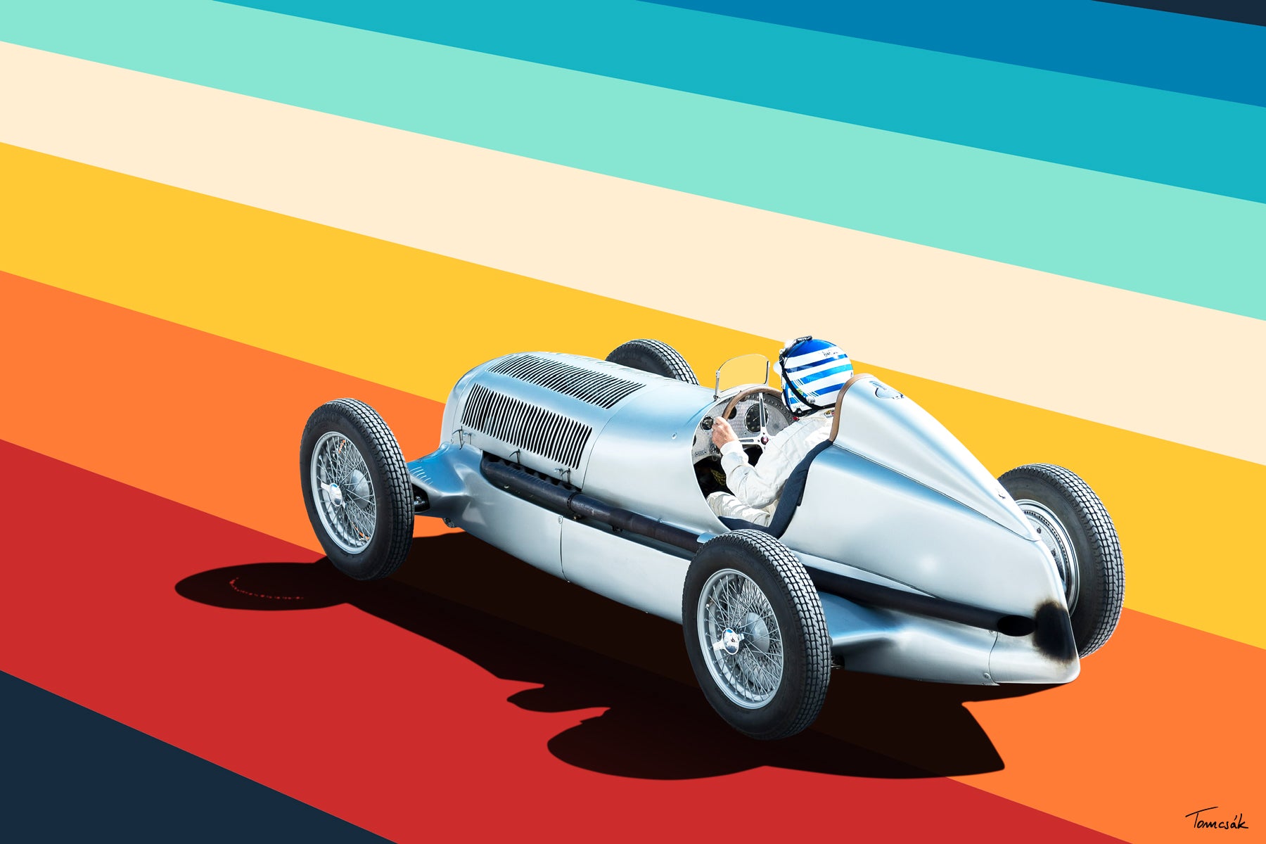 MERCEDES W 25 de record 1934 - 1/40e TIPPCO Tin Blech pré war MERCEDES W 25 de record 1934 - 1/40e TIPPCO Tin Blech pré war